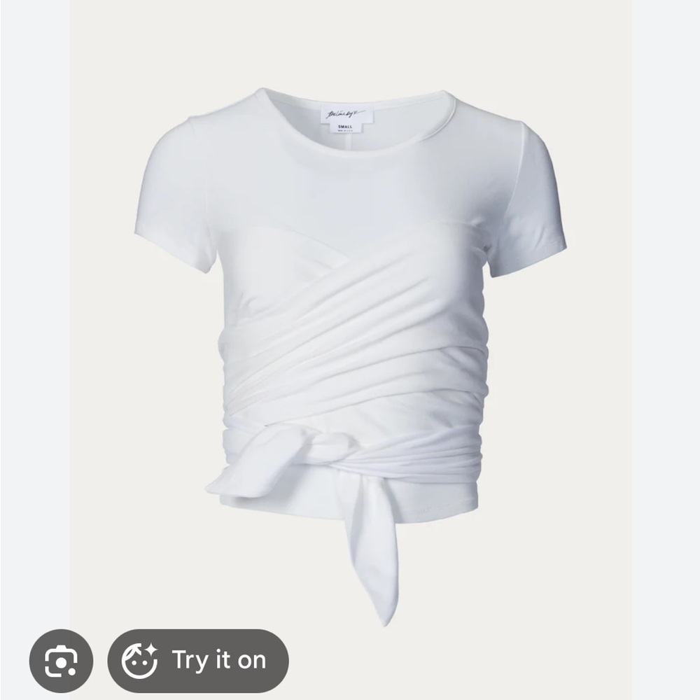 The line by k Jeanne wrap top